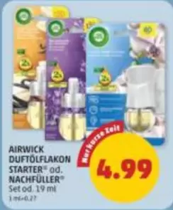 AIR WICK DUFTÖLFLAKON STARTER od. NACHFÜLLER