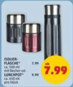 ISOLIERFLASCHE or LUNCHPOT