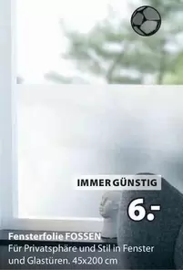 Fensterfolie FOSSEN