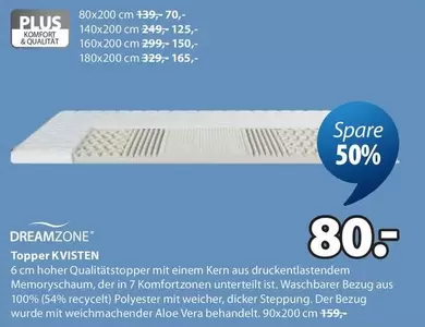 Topper KISTEN
