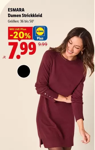 Damen Strickkleid