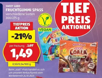 Vegan - FRUCHTGUMMI SPASS