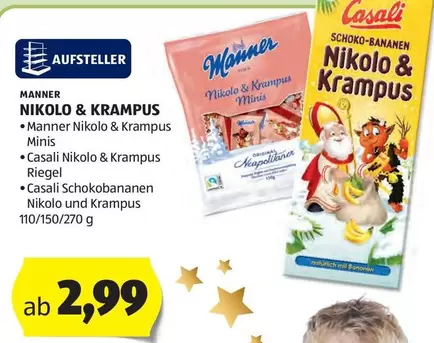 Manner - Nikolo & Krampus Minis