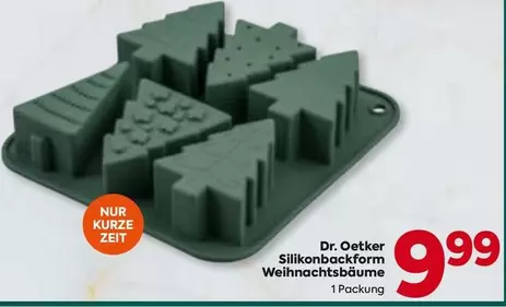 Silikonbackform Weihnachtsbaume