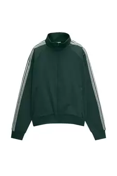 Trainingsanzug-Jacke mit seitlichen Streifen