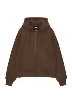 Kapuzenjacke mit Neopren-Effekt