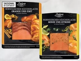 Norwegischer Räucherlachs