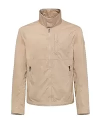 Blouson Ultralight aus Baumwolle mit Label-Aufnäher