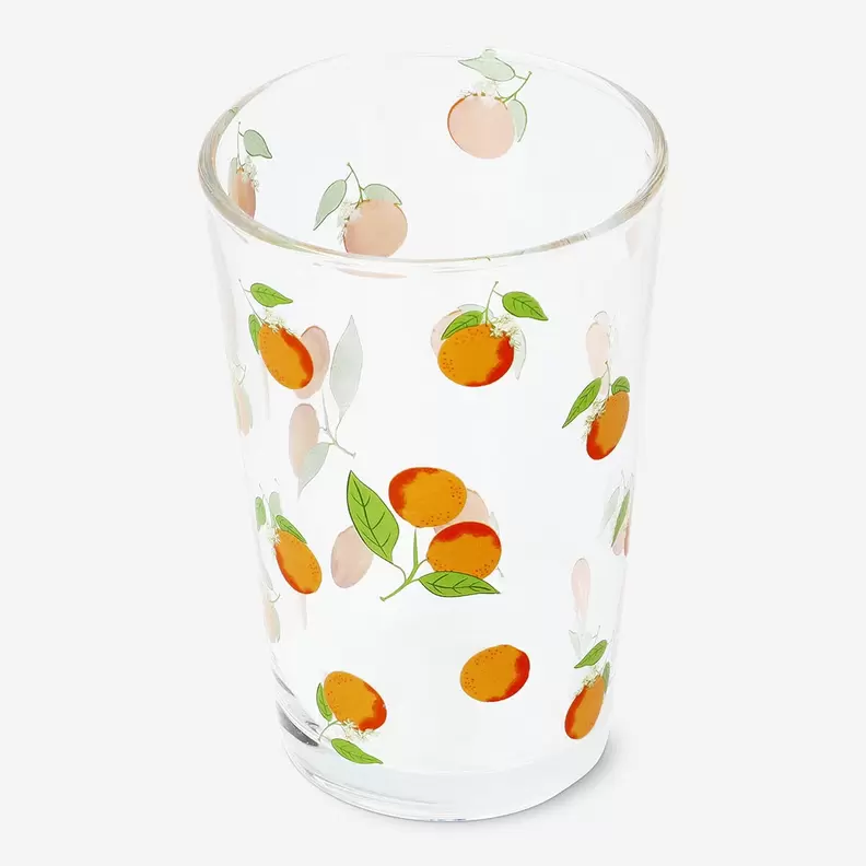 Trinkglas mit Orangen - 220 ml