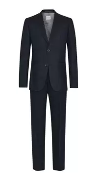 Sommerlicher Leinen-Anzug, Regular Fit