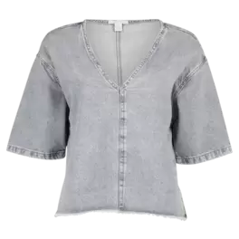 T-Shirt mit V-Ausschnitt