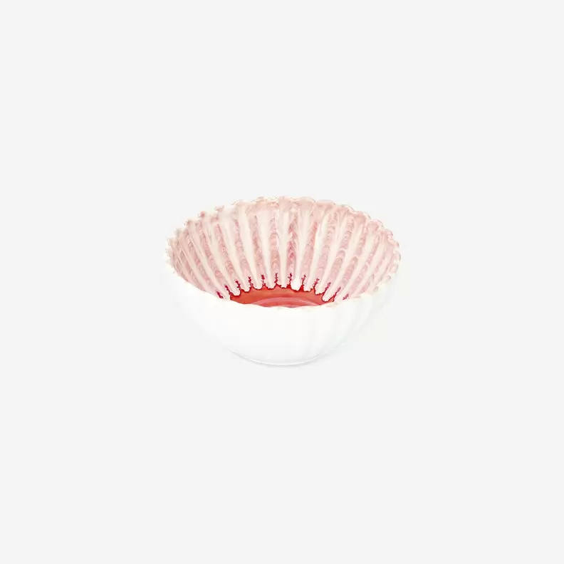Keramikschale in Muscheloptik - 16 cm