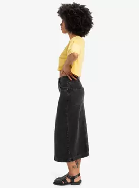 Long ‑ Jeansrock für Frauen
