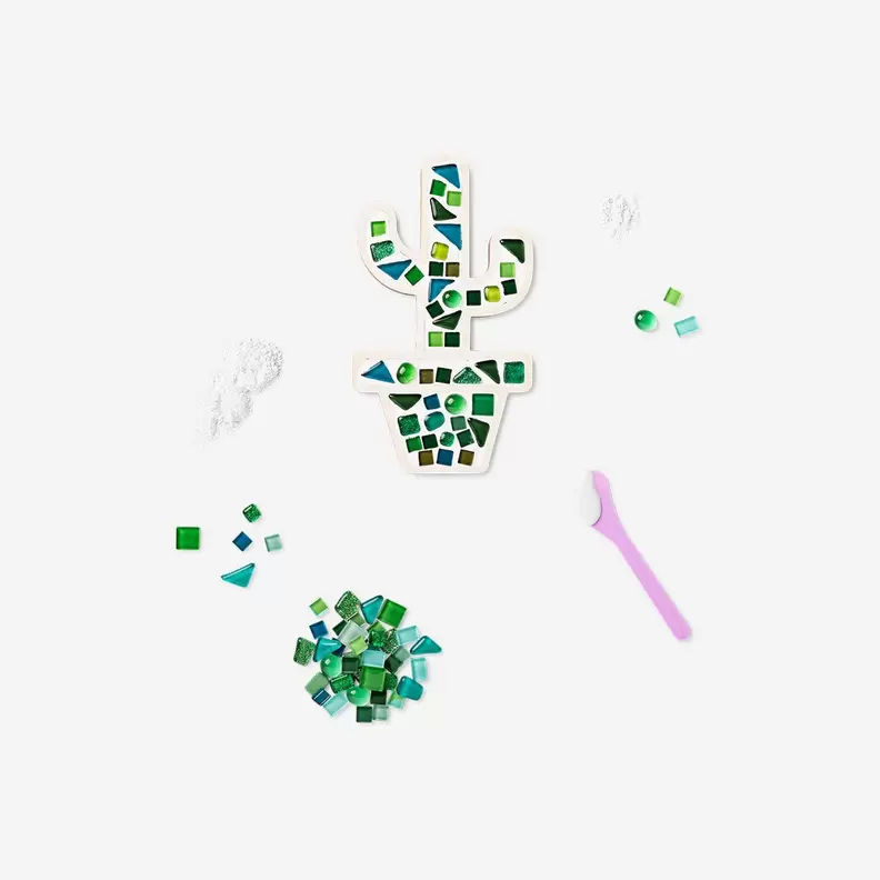 DIY-Mosaik-Kaktus