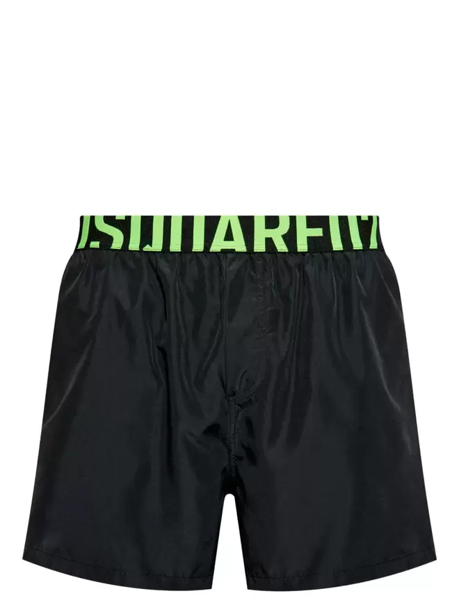 Badeshorts mit Logo-Bund