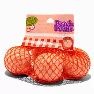 Peach Fruit Bag Bath Bombs - 4 Pack