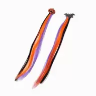 Halloween Icons Faux Hair Clip In Extensions - 2 Pack