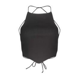 Geripptes Strick Top