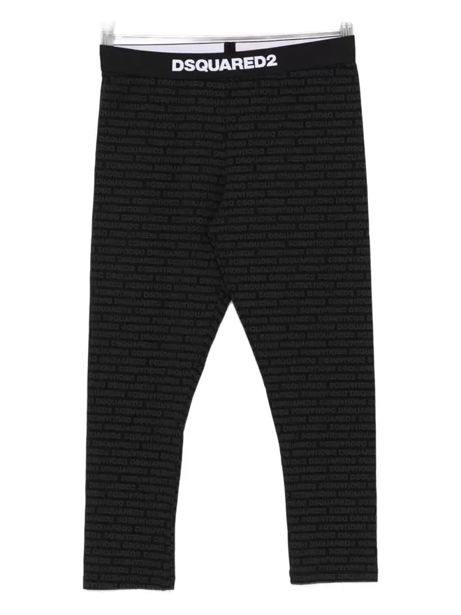 Leggings mit Logo-Print
