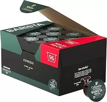 Tchibo Cafissimo Espresso Brasil Coffee Capsules Storage Box, 96 Pieces (Espresso, Expressive with Nut Note), Sustainable & Fair Trade