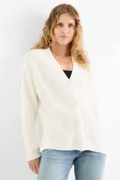 Cardigan - ribbed
