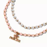 Claire's Club Princess Beaded Choker Necklace Set - 2 Pack