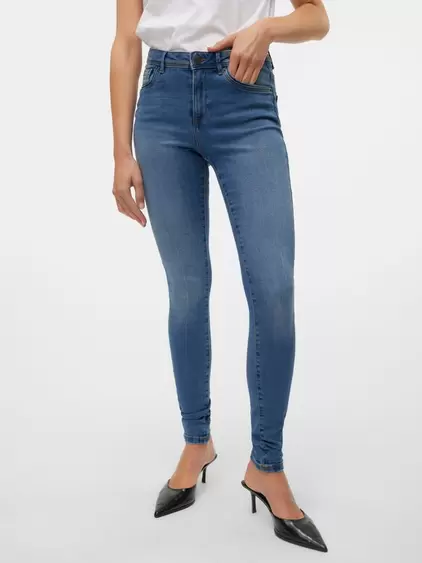 VMTANYA Mid Rise Skinny Fit Jeans