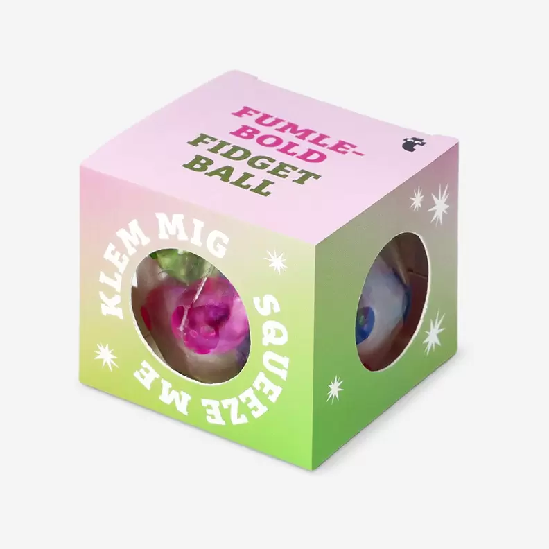 Fidget-Spielzeug - Transparente Blubberkugel