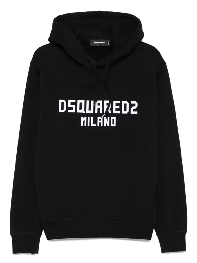 Hoodie mit Logo-Stickerei