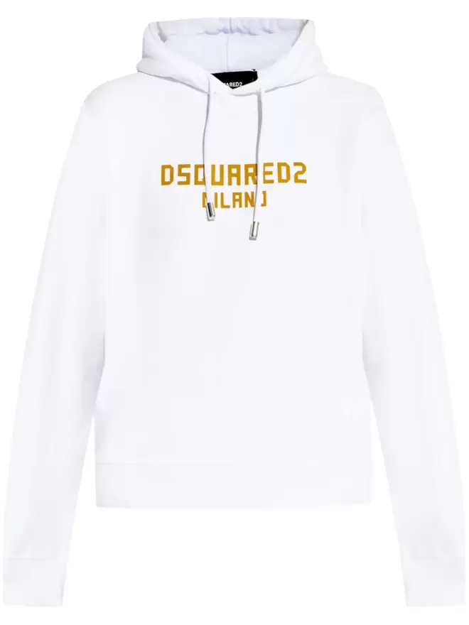 Hoodie mit Logo-Print