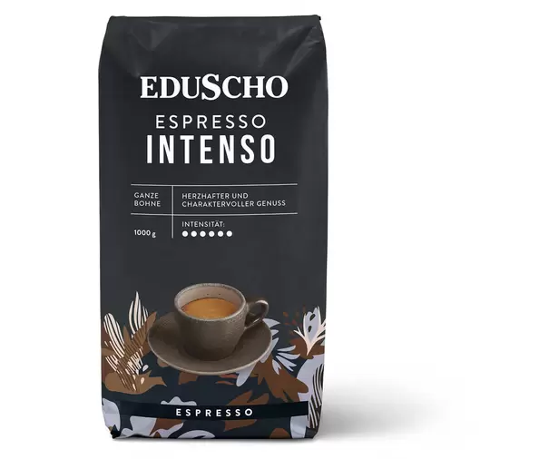 EDUSCHO Espresso Intenso – 1kg Ganze Bohne
