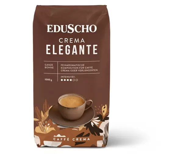 EDUSCHO Crema Elegante - 1kg Ganze Bohne