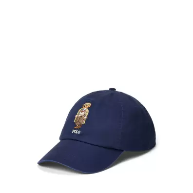 Twill-Baseballkappe mit Polo Bear
