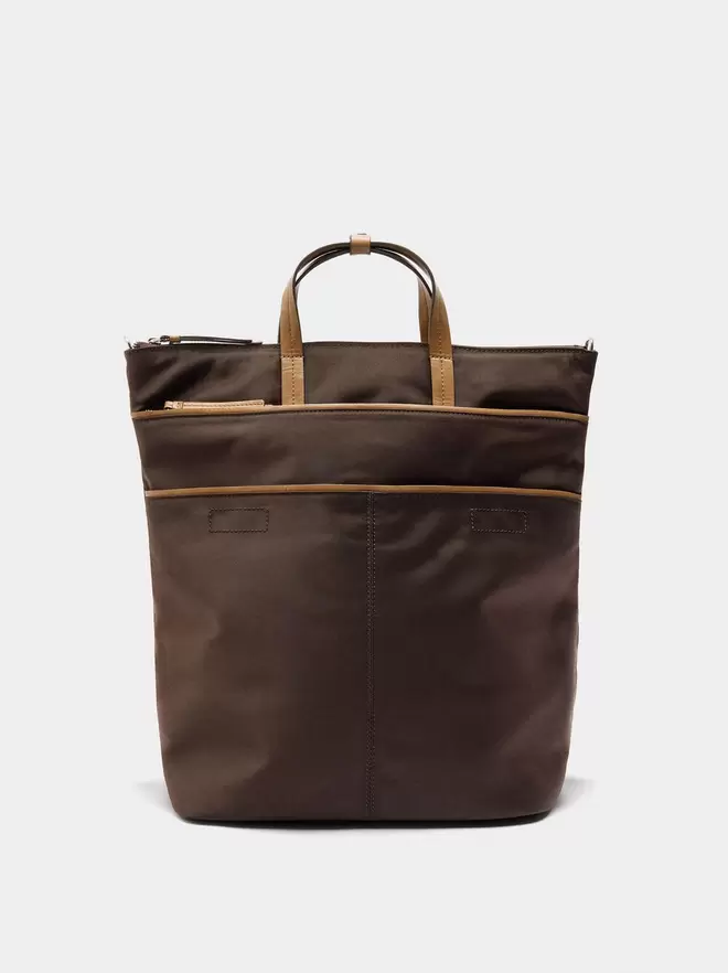 Nylon laptop backpack