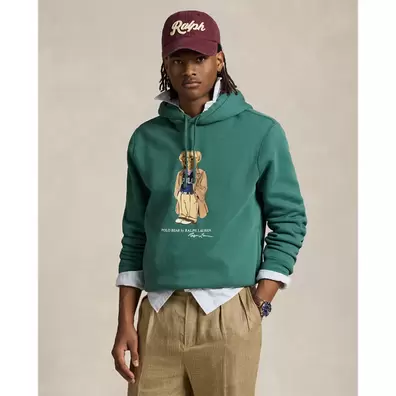 Fleece-Pullover mit Polo Bear