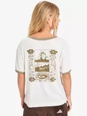Ringer Screen ‑ T-Shirt für Frauen