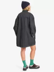 Iced Age Woven ‑ Langarm-Minikleid für Frauen
