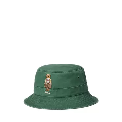 Twill-Topfhut mit Polo Bear