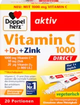 Vitamin C + Zink 1000 Direct Portionssticks, 20 St