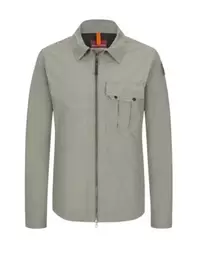 Overshirt Rayner mit Logo-Patch am Ärmel und Brusttasche