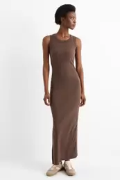 Bodycon dress - ribbed