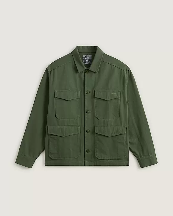 Skate Military Overshirt by Atiba Jefferson