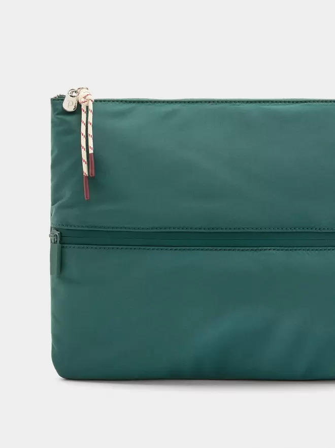Nylon laptop cover with charm 13"