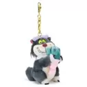 Disney Store Japan - Cinderella - Luzifer - Schlüsselanhänger mit kleinem Kuscheltier - 18 cm