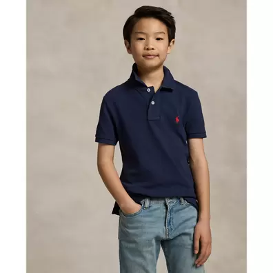 Slim-Fit Poloshirt aus Baumwollpiqué
