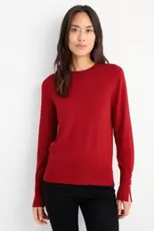 Fine knit jumper