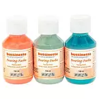 buttinette Pouring-Farben "Natur", 3x 100 ml