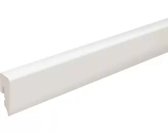 Sockelleiste PVC KU048L weiß 15x38,5x2400 mm