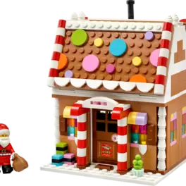 Weihnachtliches Lebkuchenhaus
