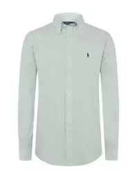 Sporthemd mit Karomuster, Custom Fit